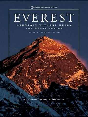 
Everest sunset from Kala Pattar - Everest Mountain Without Mercy book cover
